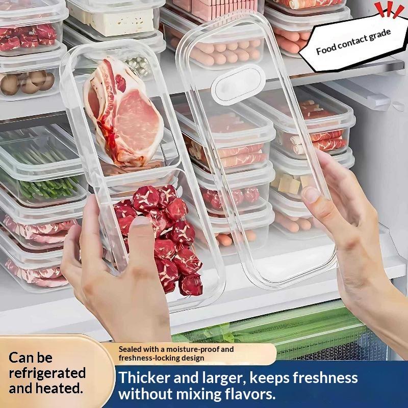 Food Packed Snacks - Stackable Refrigerator Freezer Organizer 1 Pack