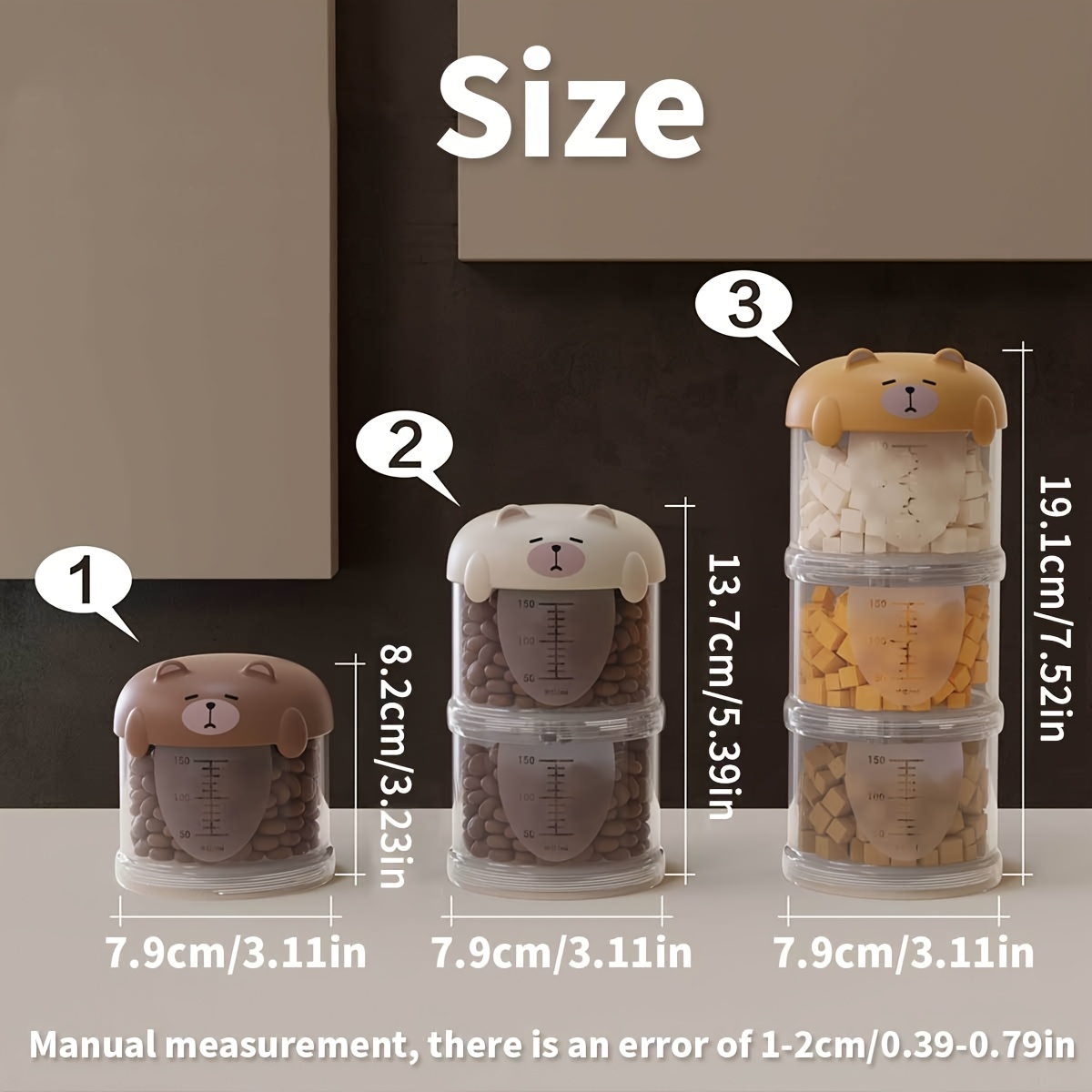 Portable Plastic Multi-Layer M - Food Packed Snacks ulasan dan harga