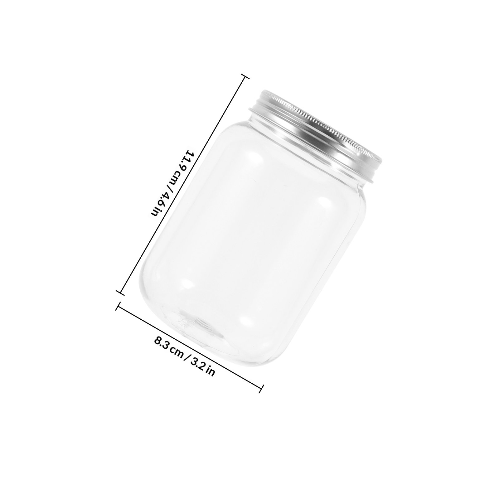 Airtight Food Storage Jars wit - Food Packed Snacks ulasan dan harga