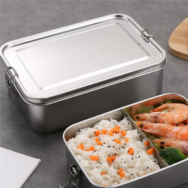 AEE2-Stainless Steel Bento Box - Food Snacks For School ulasan dan harga