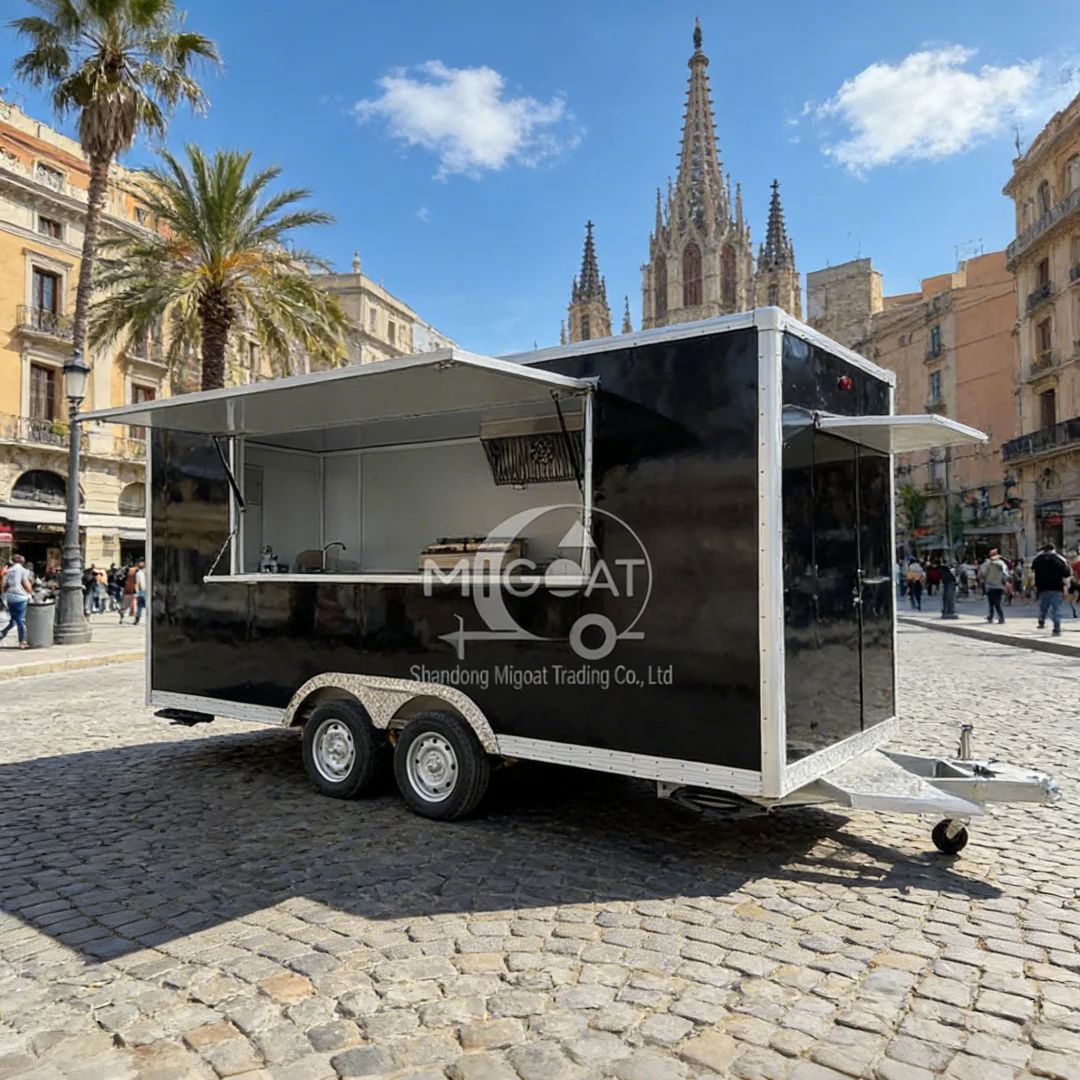 Commercial Mobile Food Cart Mu - Food Snacks To Sell ulasan dan harga