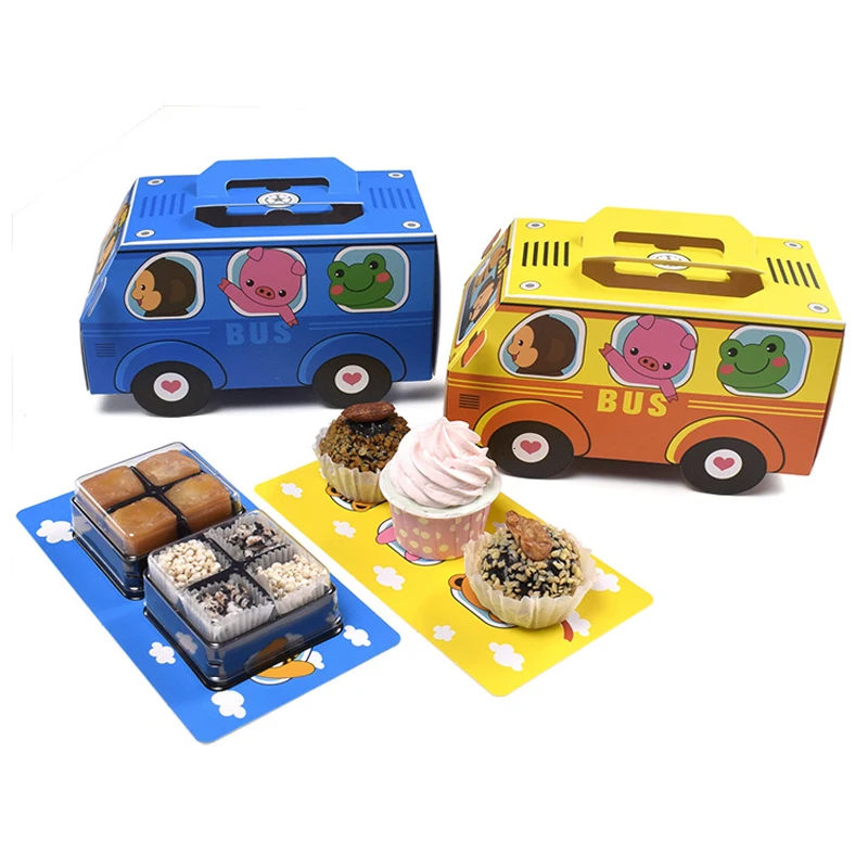 6PCS Gift Box Packaging Handle - Food Snacks For School ulasan dan harga
