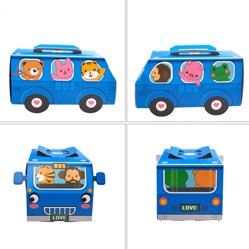 6PCS Gift Box Packaging Handle - Food Snacks For School ulasan dan harga