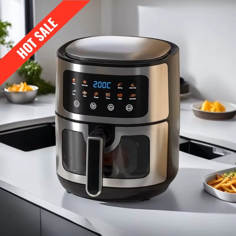 Wholesale 10L Black Air Fryer  - Healthy Snacks Food ulasan dan harga