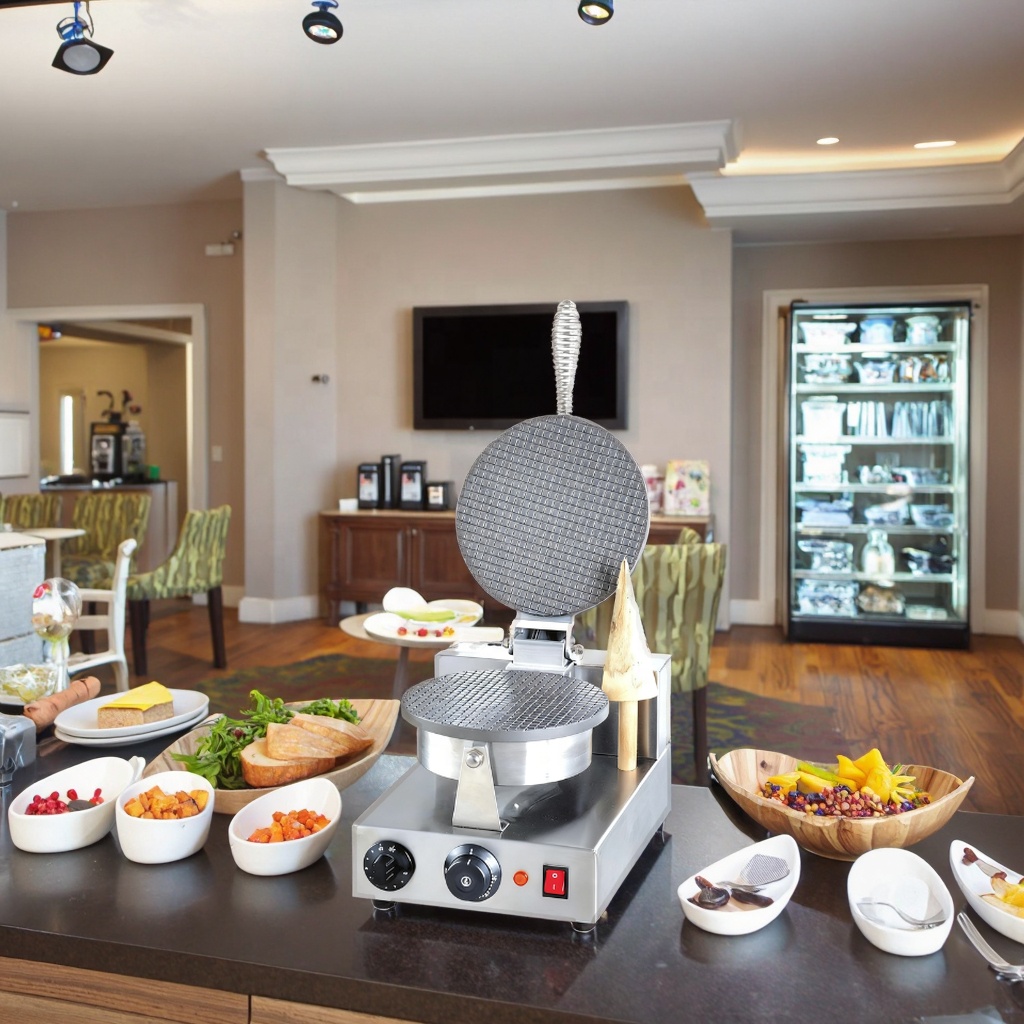 # ACommercial 220V Electric St - Food Snacks Easy To Make ulasan dan harga