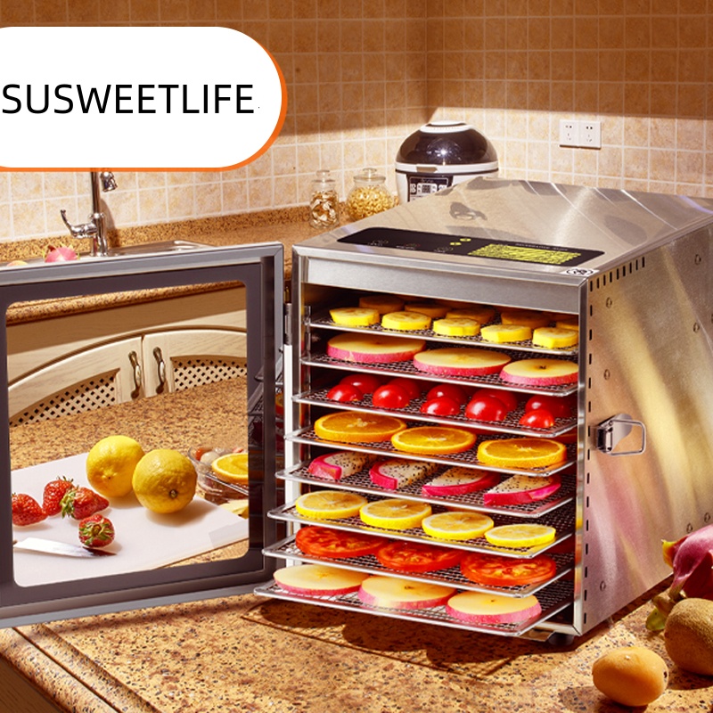 500W 8-Tray Large Capacity Foo - Healthy Snacks Food ulasan dan harga