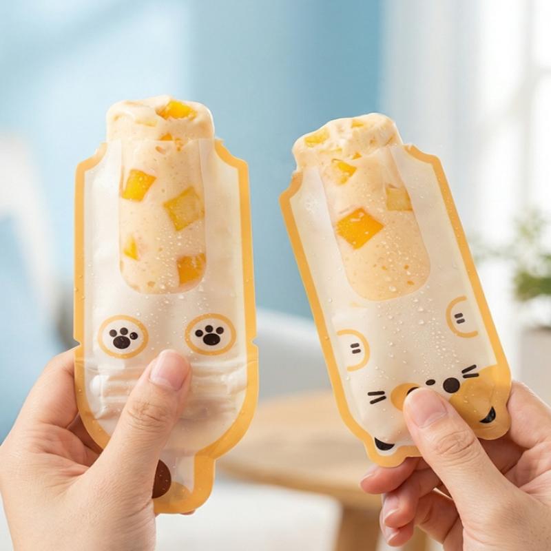 20 Pcs Cute Cartoon DIY Ice Po - Healthy Snacks Food ulasan dan harga