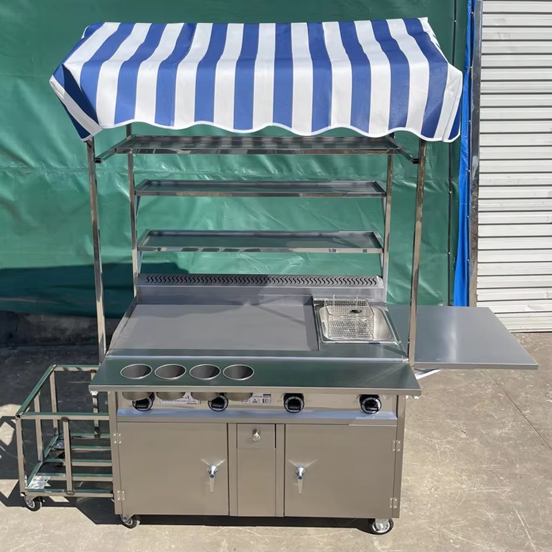 Gas-powered mobile snack cart  - Food Snacks To Sell ulasan dan harga