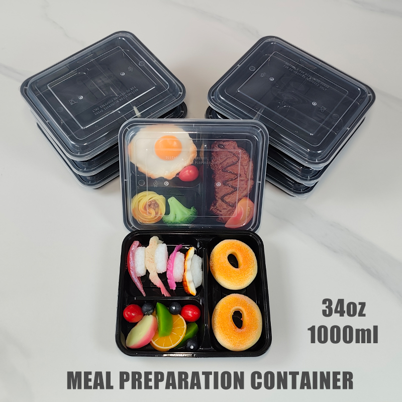 3-Compartment 34 Oz/1000 Ml, 1 - Food Snacks For School ulasan dan harga