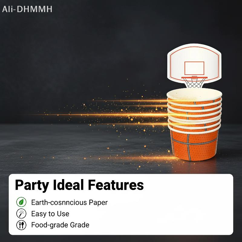 ZLinKJ Basketball Disposable S - Food Snacks For School ulasan dan harga